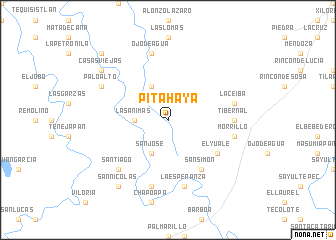 map of Pitahaya