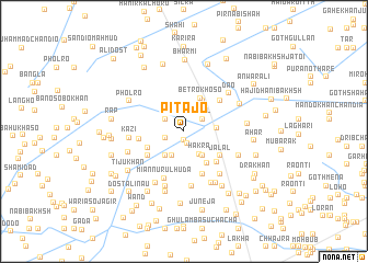 map of Pitājo