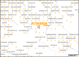 map of Pitakanda