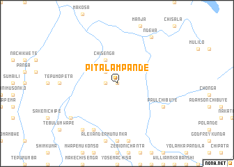 map of Pitala Mpande