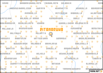 map of Pitamaruwa