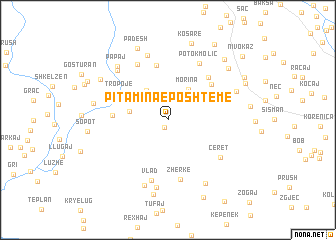 map of Pitamina e Poshtëme
