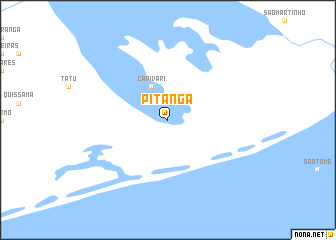 map of Pitanga