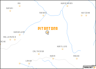 map of Pitantora