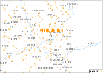 map of Pitao Bānda