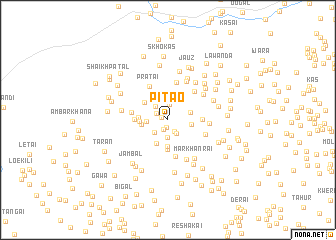map of Pitao