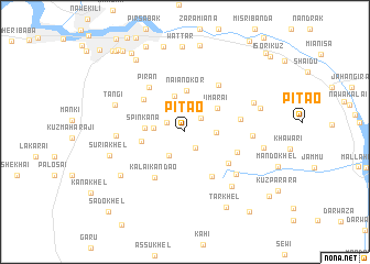 map of Pitāo