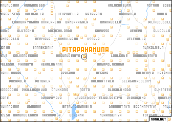 map of Pitapahamuna