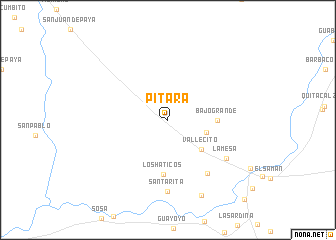 map of Pitara