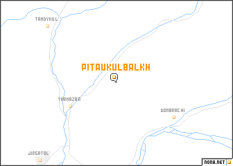map of Pitaukulʼ-Balkh