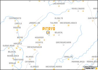 map of Pitayo