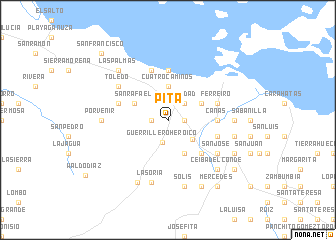 map of Pita