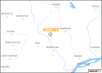 map of Pitcher