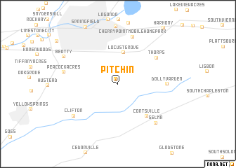 map of Pitchin