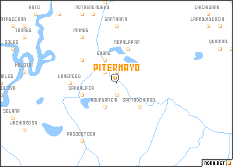 map of Pitermayo