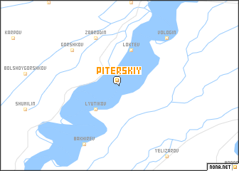 map of Piterskiy