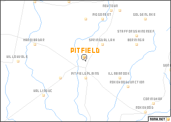 map of Pitfield