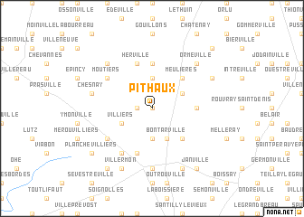 map of Pithaux