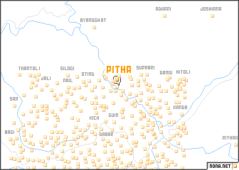 map of Pītha