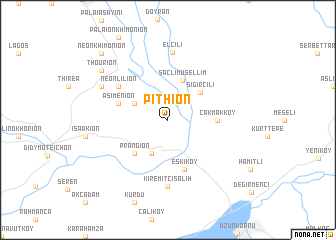 map of Píthion