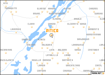 map of Pitica