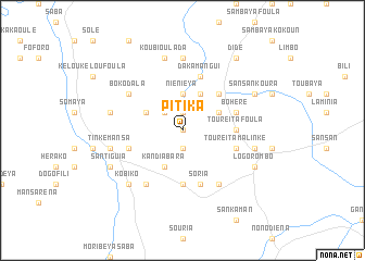 map of Pitika