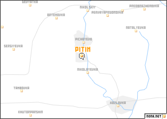 map of Pitim