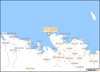 map of Pitisan