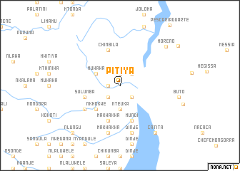 map of Pitiya