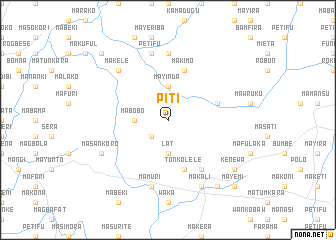 map of Piti