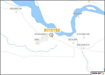 map of Pitnyak