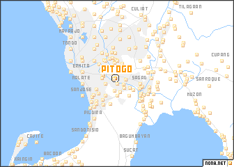 map of Pitogo