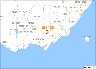 map of Pitogo