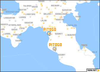 map of Pitogo