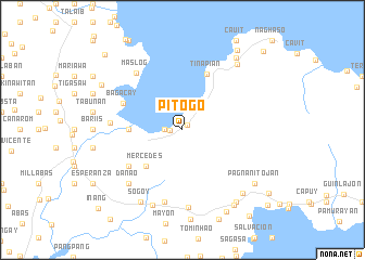 map of Pitogo