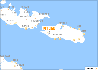 map of Pitogo