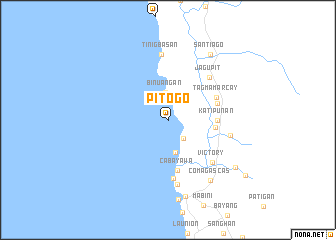 map of Pitogo