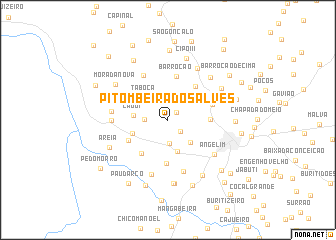 map of Pitombeira dos Alves