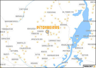 map of Pitombeiras