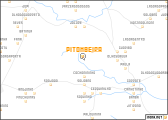 map of Pitombeira