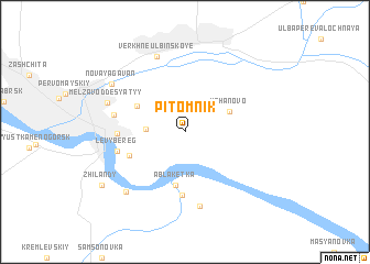 map of Pitomnik