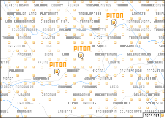 map of Piton