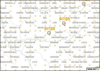 map of Piton
