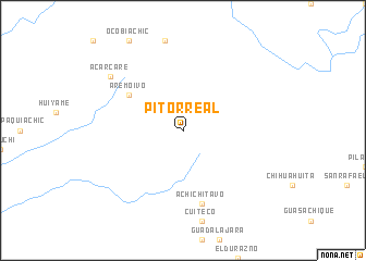 map of Pitorreal
