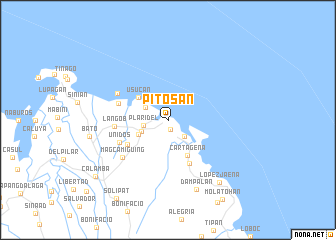 map of Pitosan
