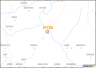 map of Pitou