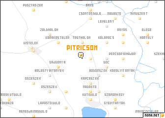 map of Pitricsom