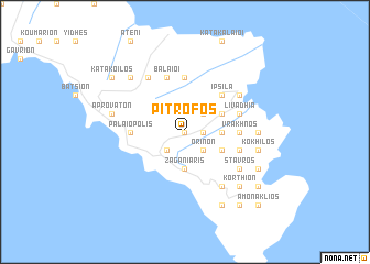 map of Pitrofós