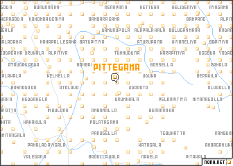 map of Pittegama