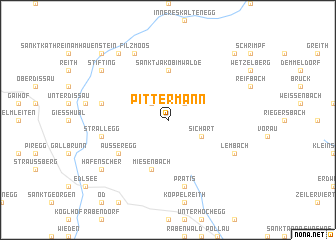 map of Pittermann